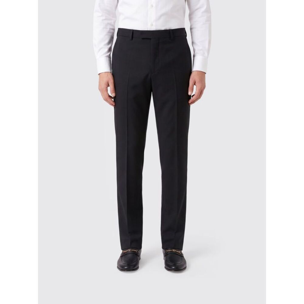 Valentino Men Wool Blend Tailored Trousers Valentino